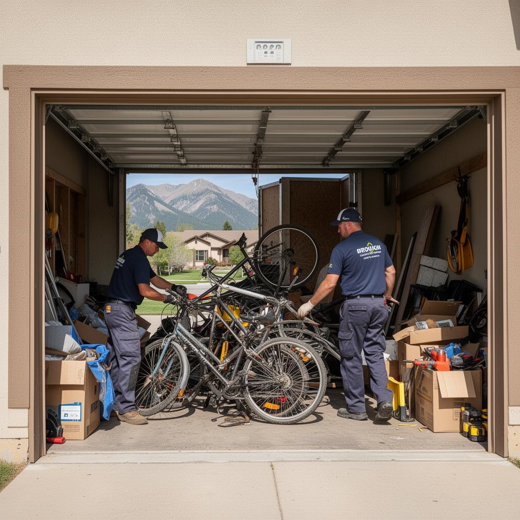 NORTHERN COLORADO SPRINGS GARAGE CLEAN OUTS in Palmer Lake, Monument & Woodland Park, CO — Wild Men Junk Removal